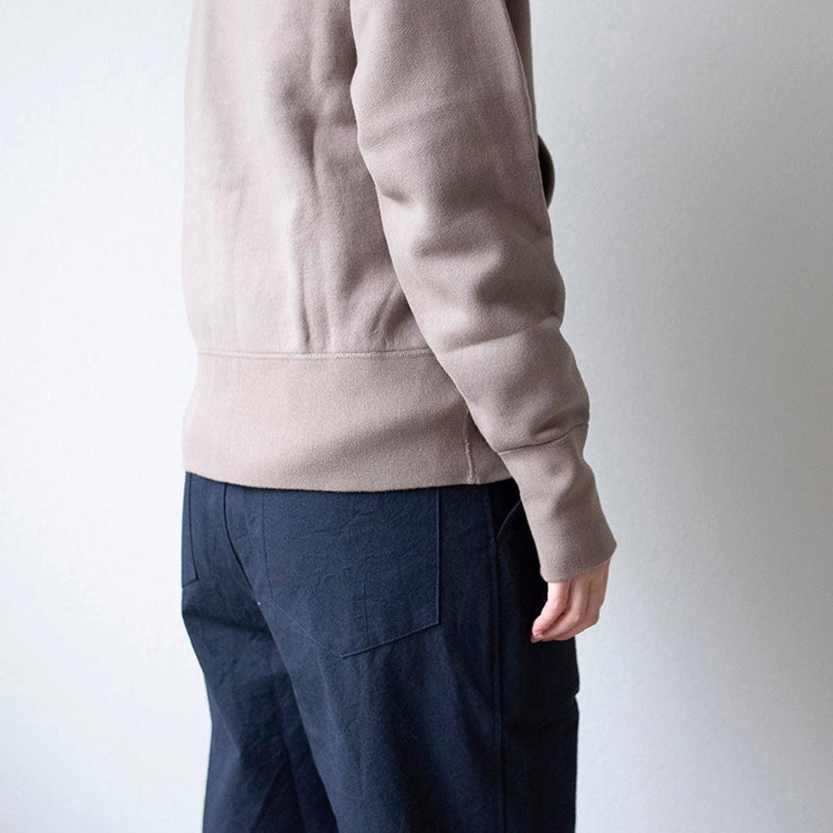 yohaku 裏起毛ラグランジップパーカー ライトグレー｜unisex 3 size