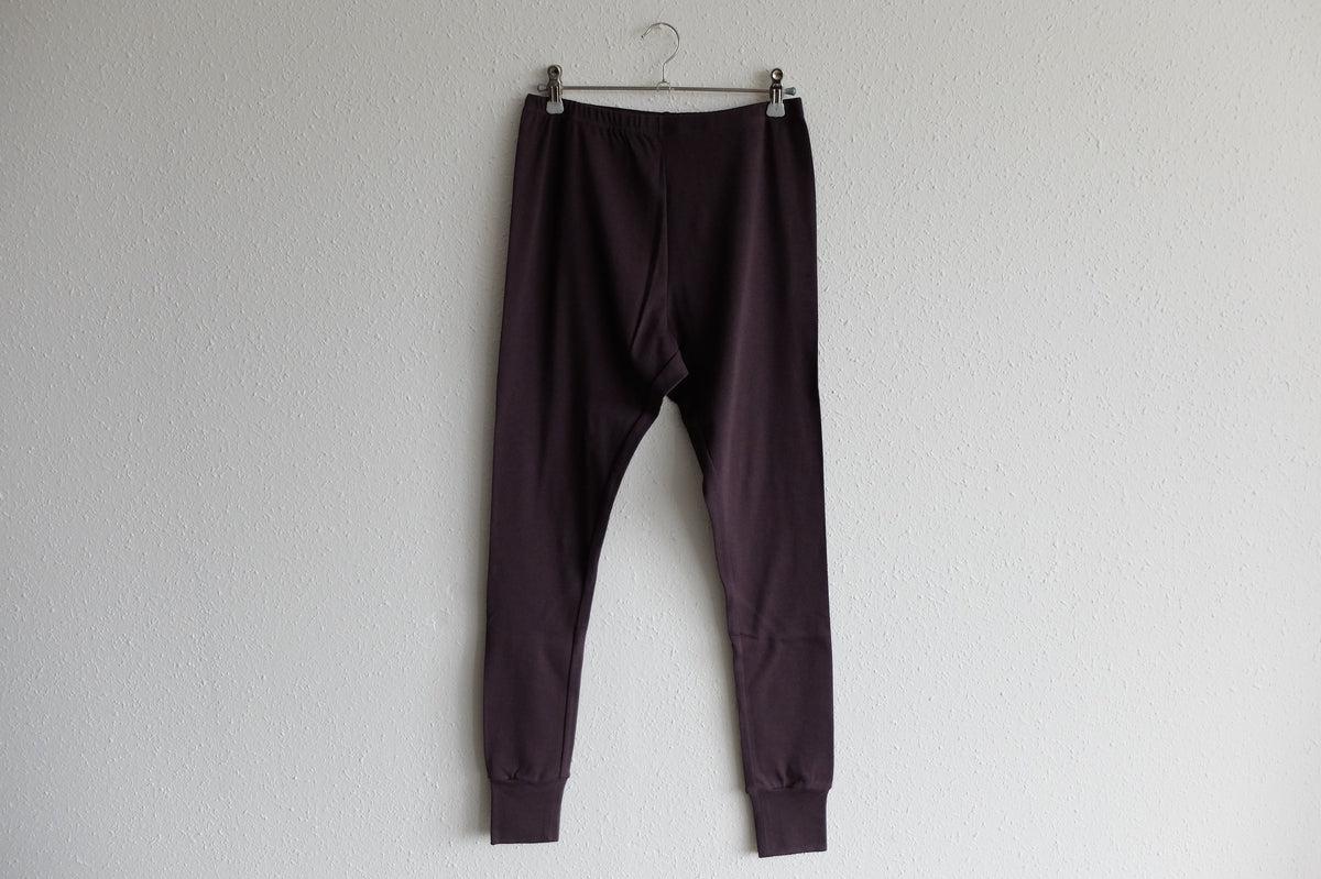 yohakuコットンレギンス｜チャコール｜ユニセックス