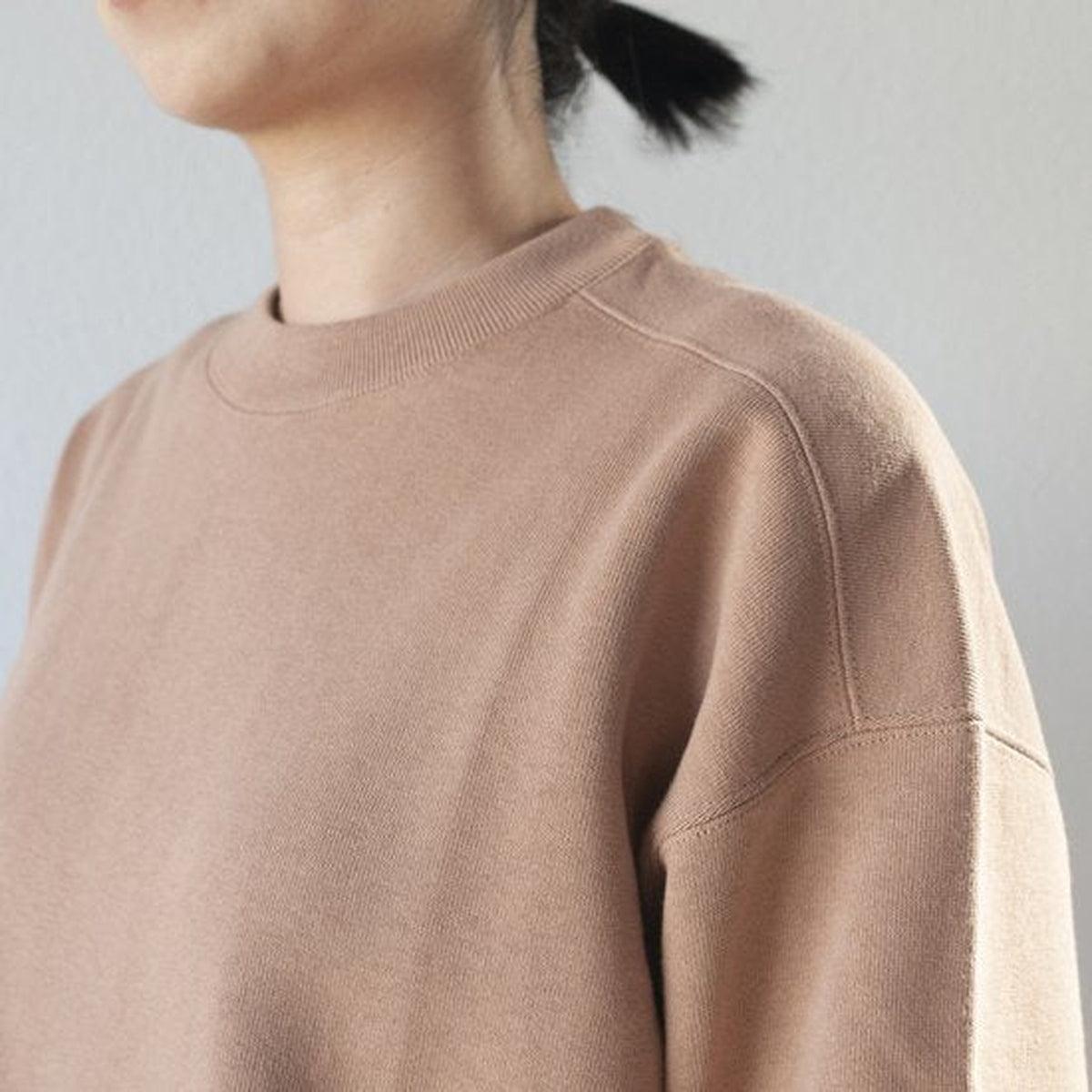 【1点限り】吊り裏毛オーバーサイズトレーナー ベージュ size3