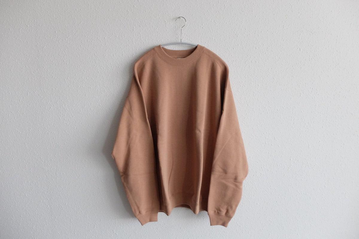 【1点限り】吊り裏毛オーバーサイズトレーナー ベージュ size3