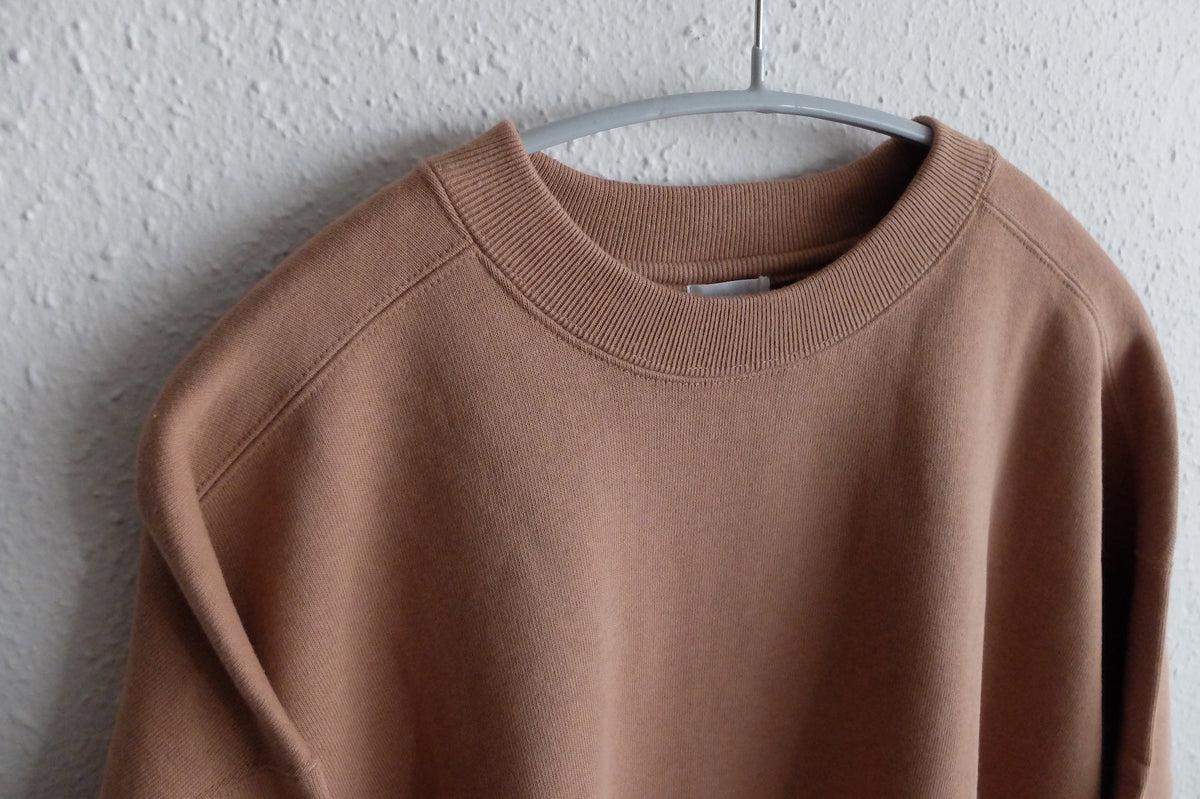 【1点限り】吊り裏毛オーバーサイズトレーナー ベージュ size3