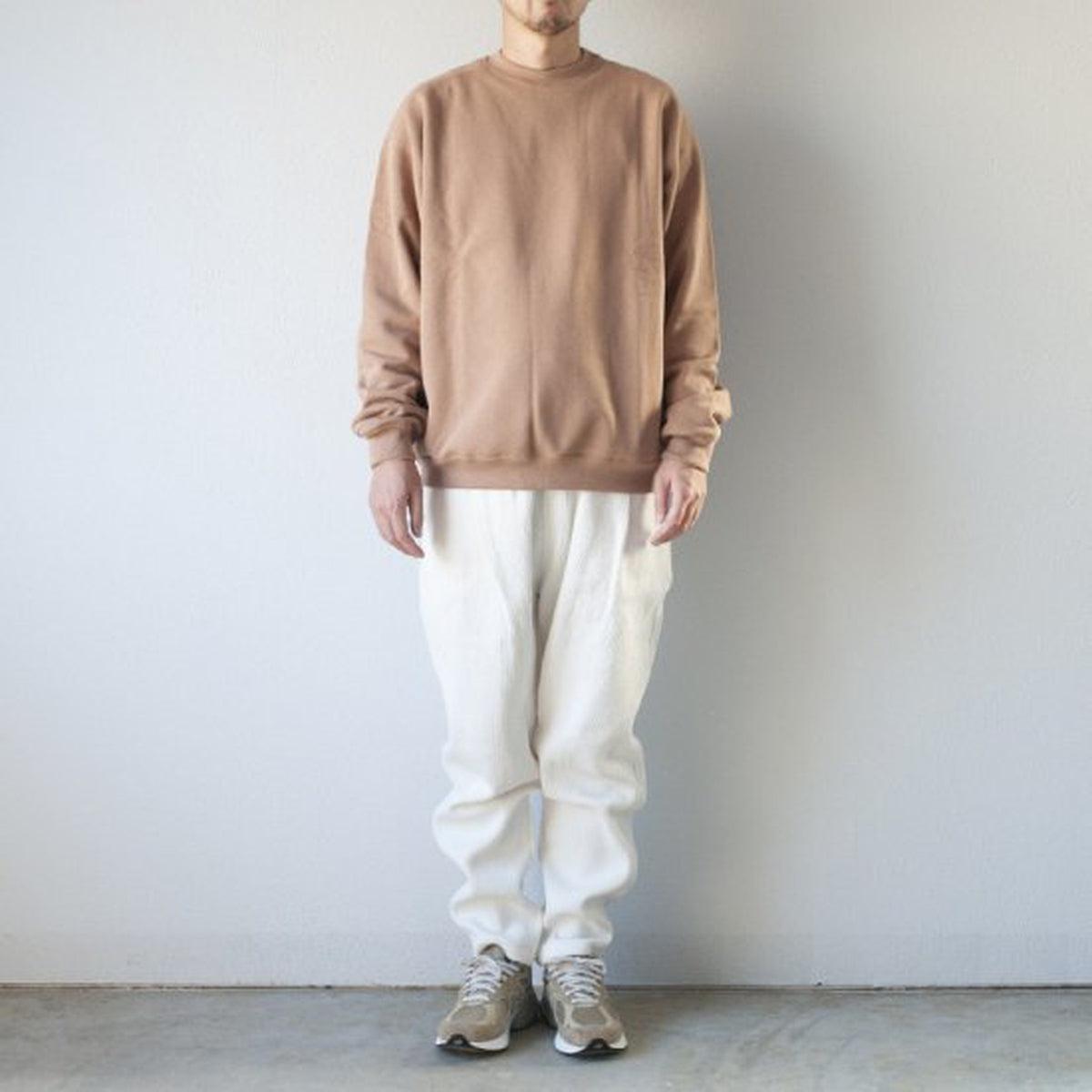 【1点限り】吊り裏毛オーバーサイズトレーナー ベージュ size3