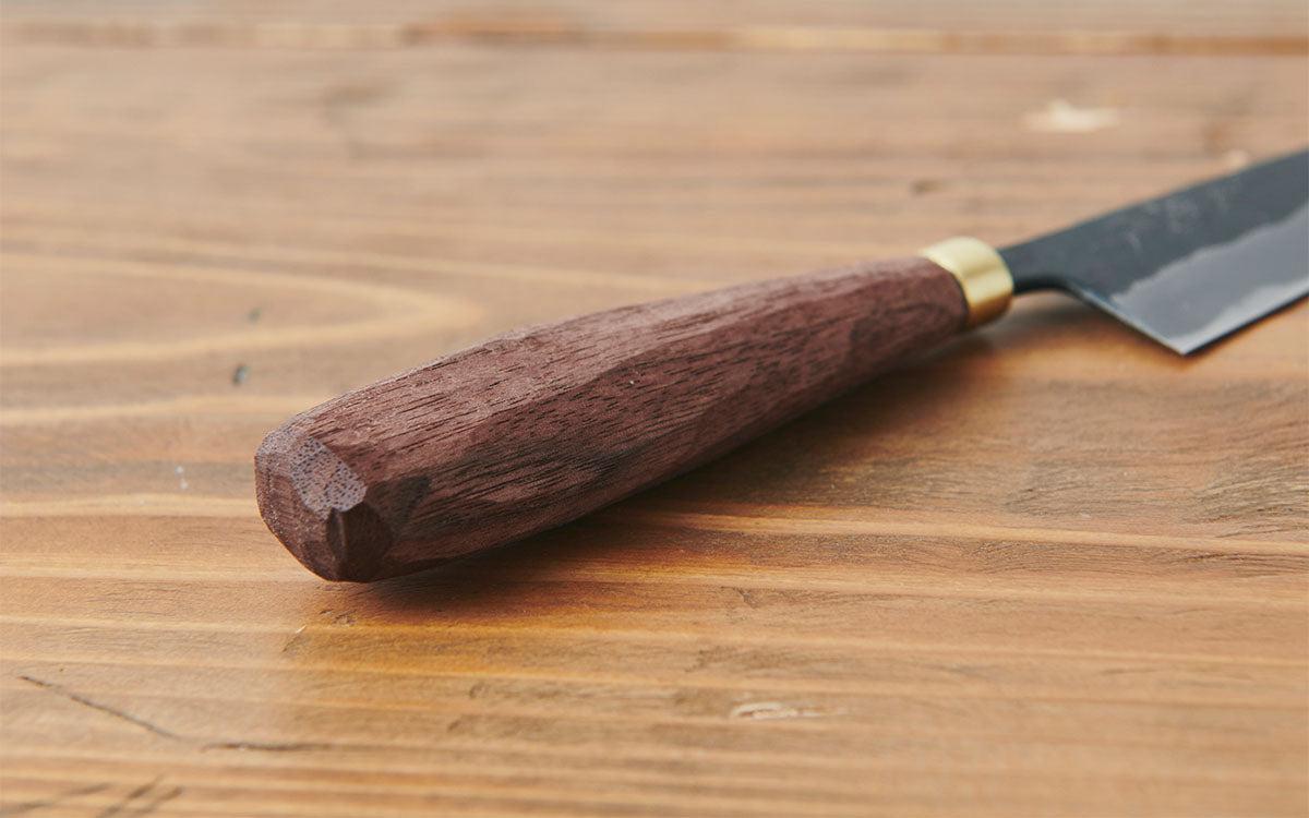 黒打ちペティナイフ 120mm 赤畠大徳