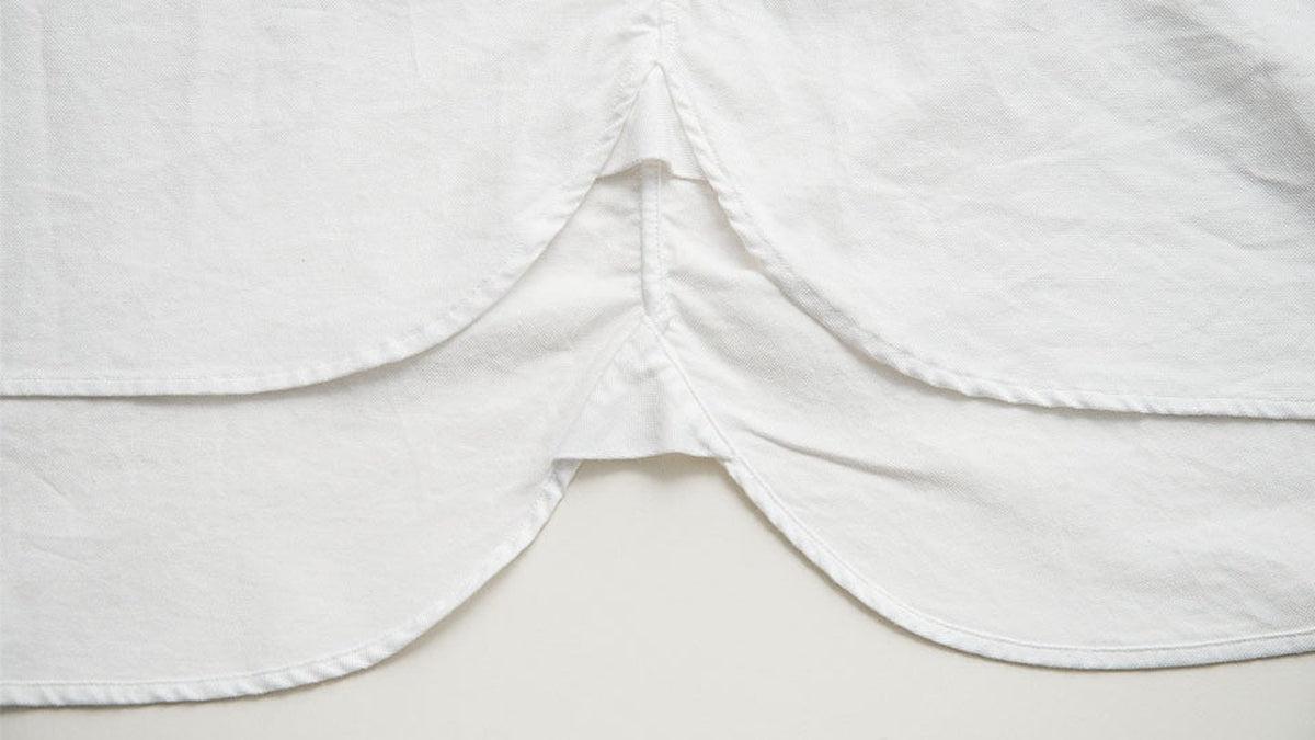 HANDROOM ボタンダウンシャツ ブルー｜unisex 5size