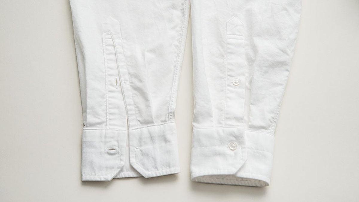 HANDROOM ボタンダウンシャツ ブルー｜unisex 5size