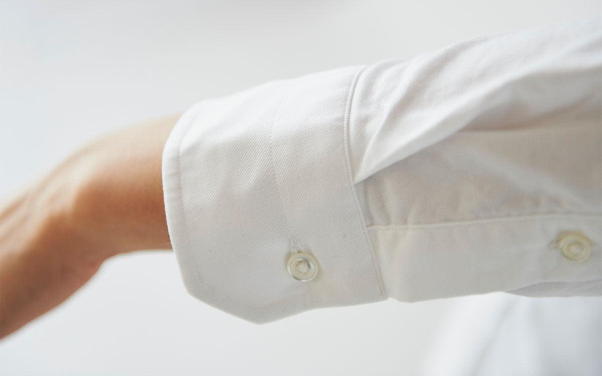 HANDROOM ボタンダウンシャツ ホワイト｜unisex 5size