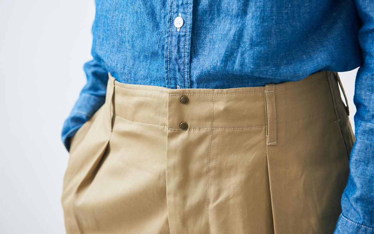 HANDROOM WOMEN'S インタック チノパンツ｜ladies｜3size