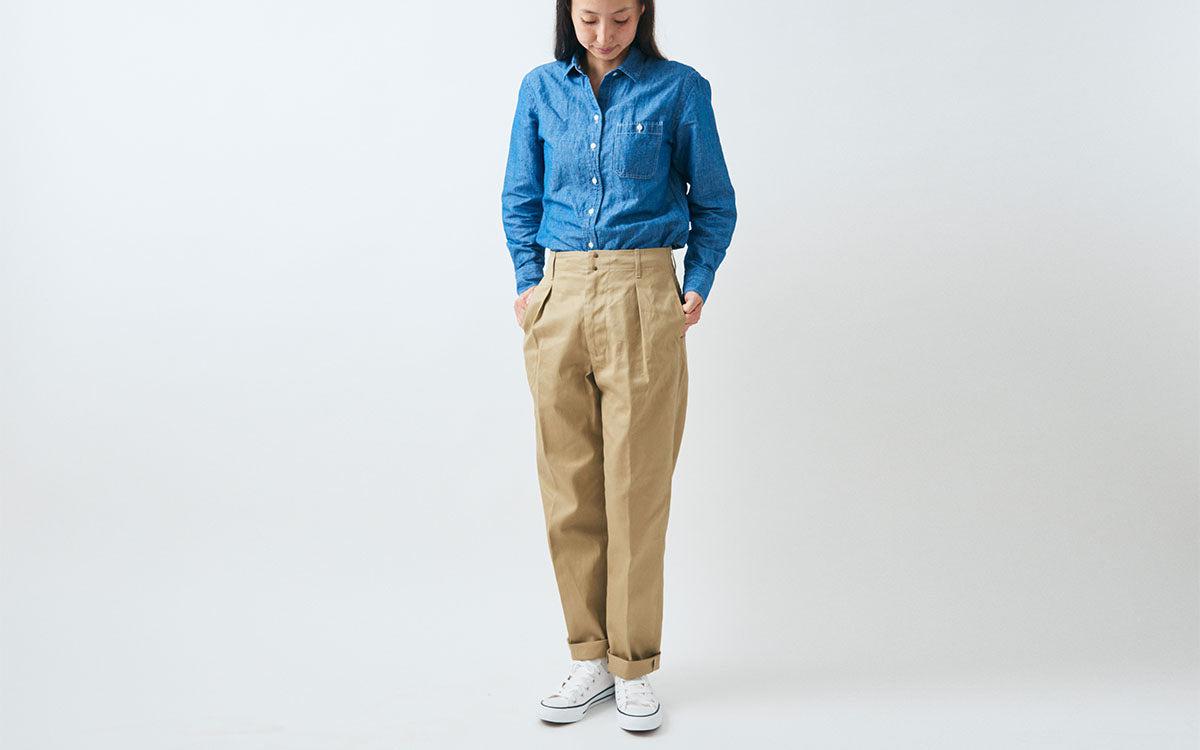 HANDROOM WOMEN'S インタック チノパンツ｜ladies｜3size