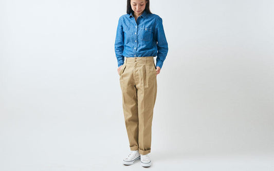 HANDROOM WOMEN'S インタック チノパンツ｜ladies｜3size