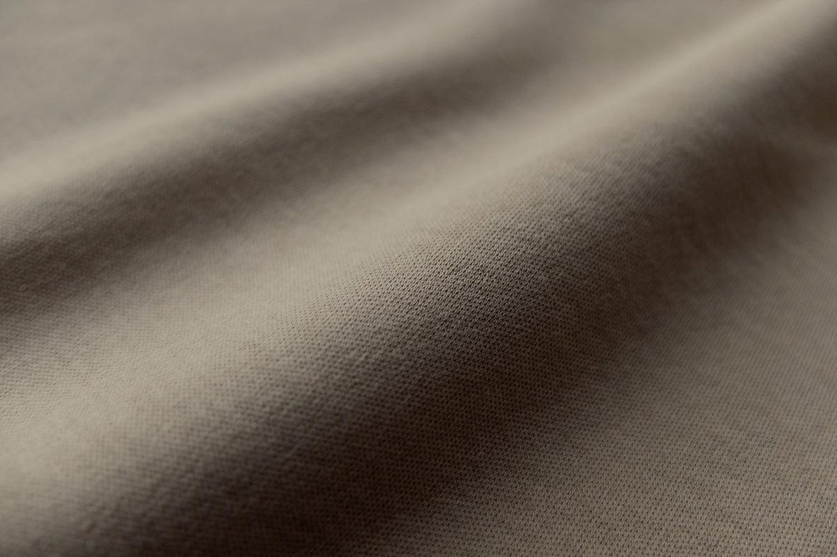 HANDROOM WOMEN'S クルーネック5分袖Tシャツ beige｜ladies