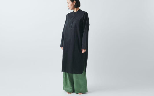HANDROOM WOMEN'S クルタシャツ black｜ladies｜2size