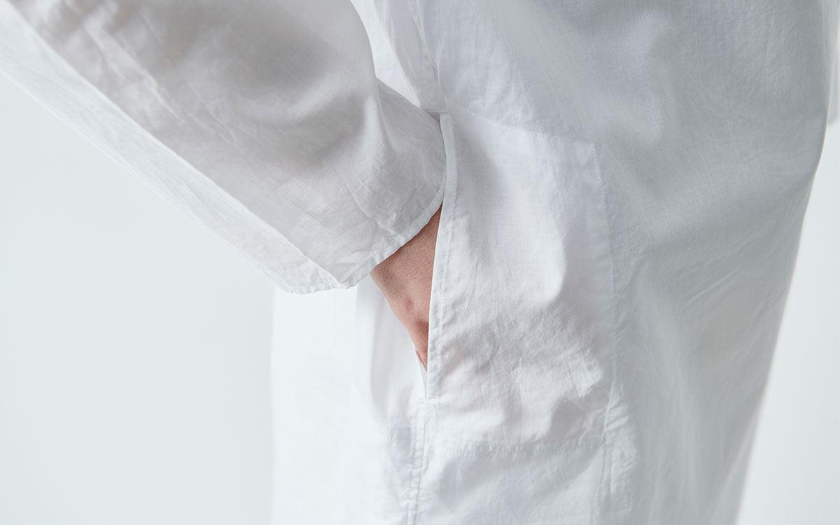 HANDROOM WOMEN'S クルタシャツ white｜ladies｜2size