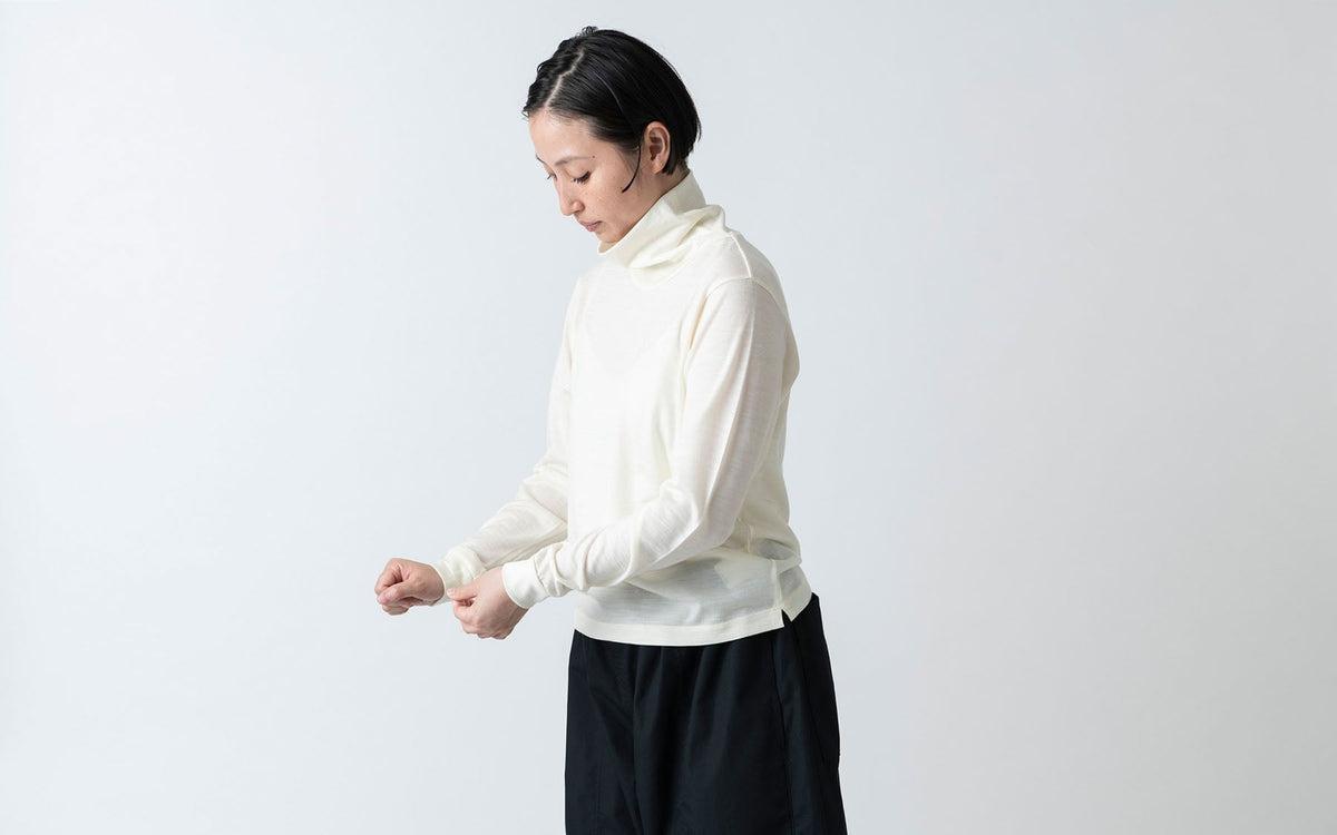 HANDROOM WOMEN'S ウォッシャブルウールタートルネック chacoal｜ladies｜2size