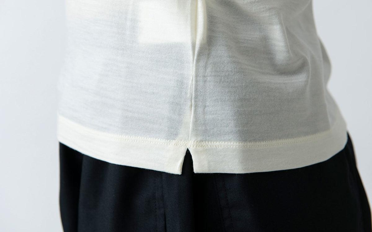 HANDROOM WOMEN'S ウォッシャブルウールタートルネック offwhite｜ladies｜2size