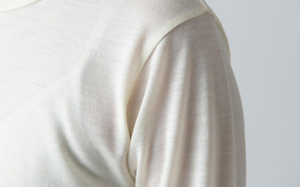 HANDROOM WOMEN'S ウォッシャブルウールタートルネック offwhite｜ladies｜2size