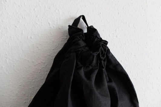 MITTAN / 大麻リュック高密度 黒 BA-32