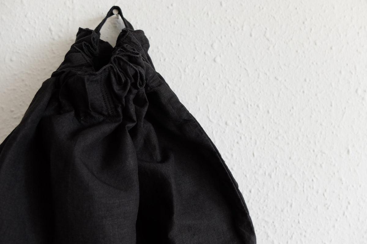 MITTAN / 大麻リュック高密度 黒 BA-32