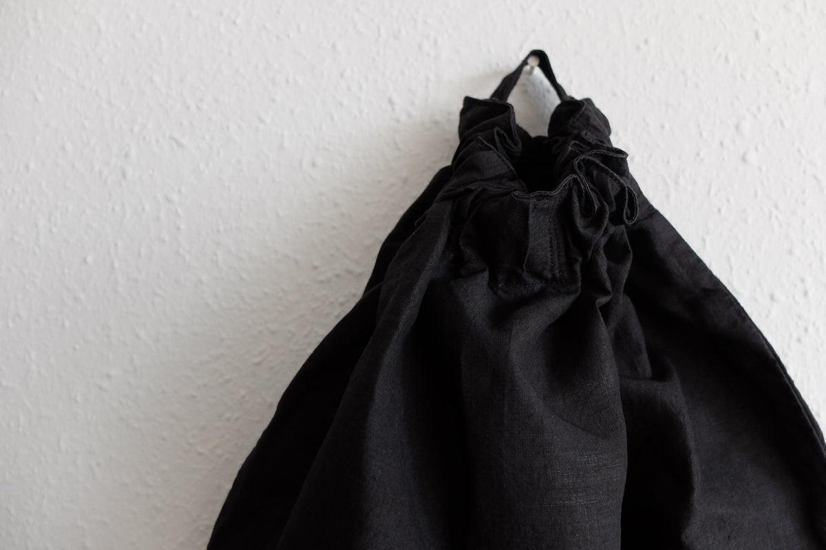 MITTAN / 大麻リュック高密度 黒 BA-32