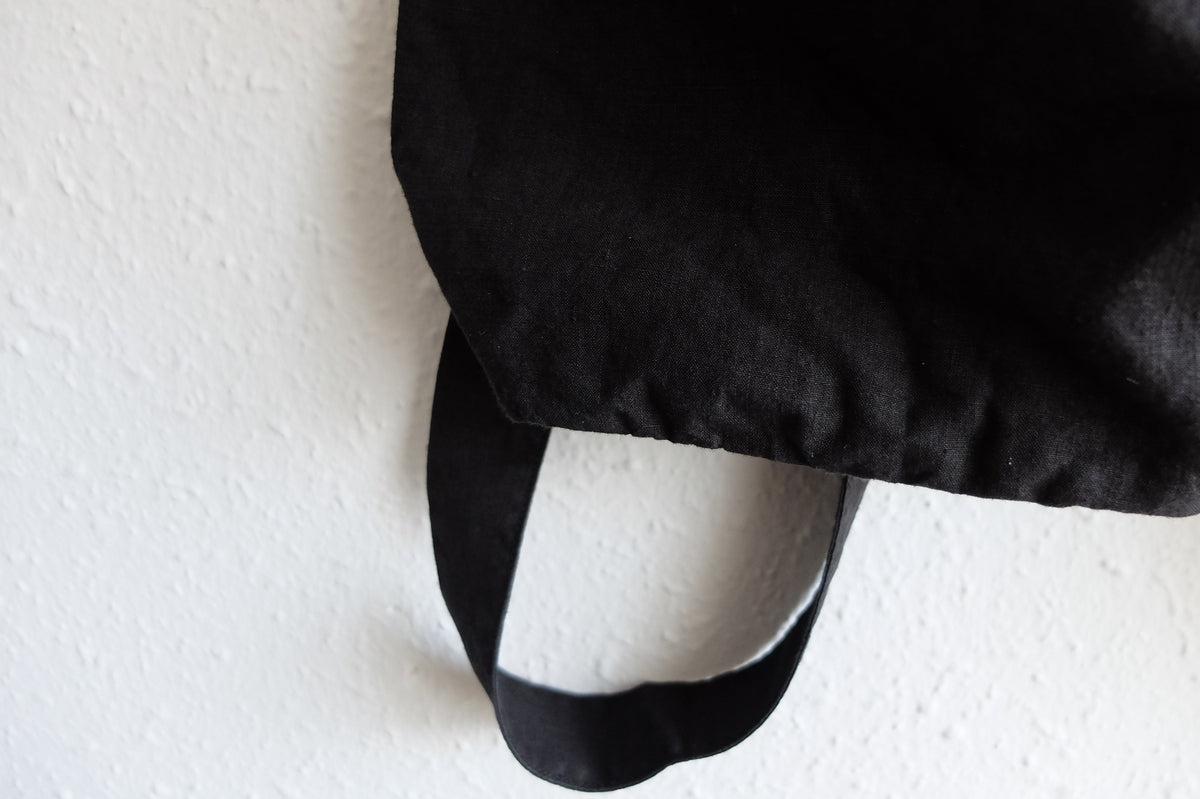 MITTAN / 大麻リュック高密度 黒 BA-32