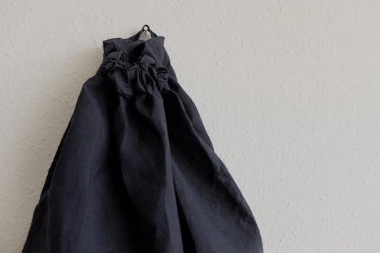 MITTAN / 大麻リュック高密度 墨黒 BA-32