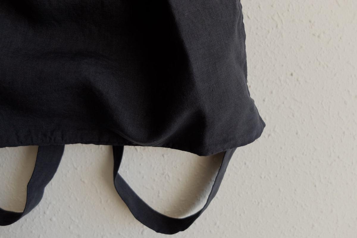 MITTAN / 大麻リュック高密度 墨黒 BA-32