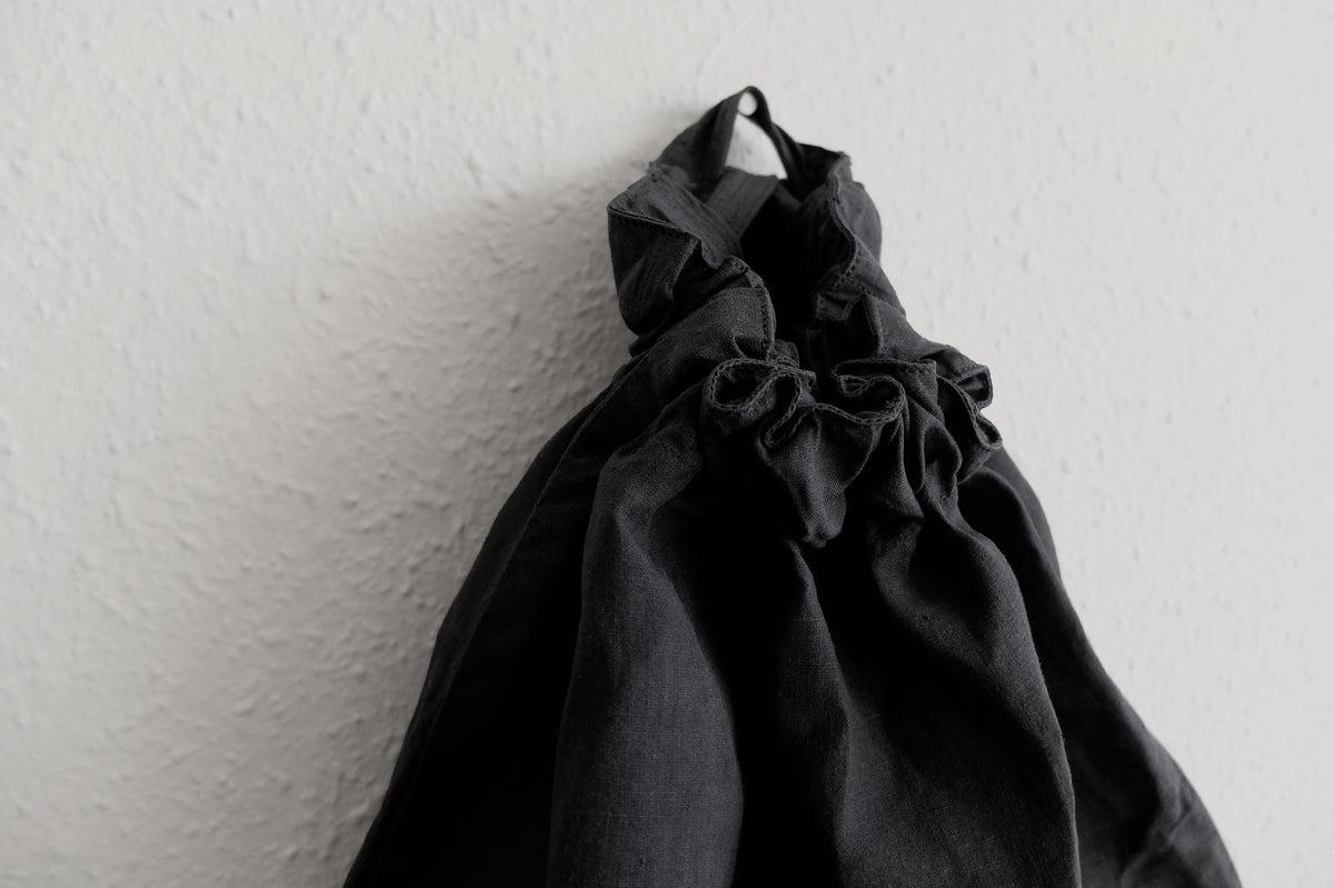 MITTAN / 大麻リュック高密度 墨黒 BA-32