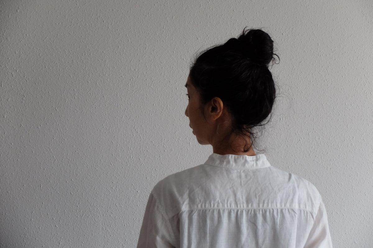 MITTAN / 大麻シャツ ベンガラ黄 SH-132B / unisex