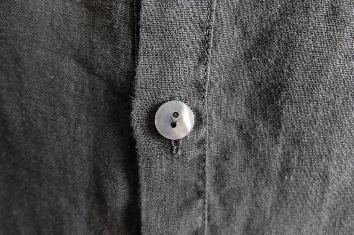 MITTAN / 大麻シャツ 炭 SH-132 / unisex