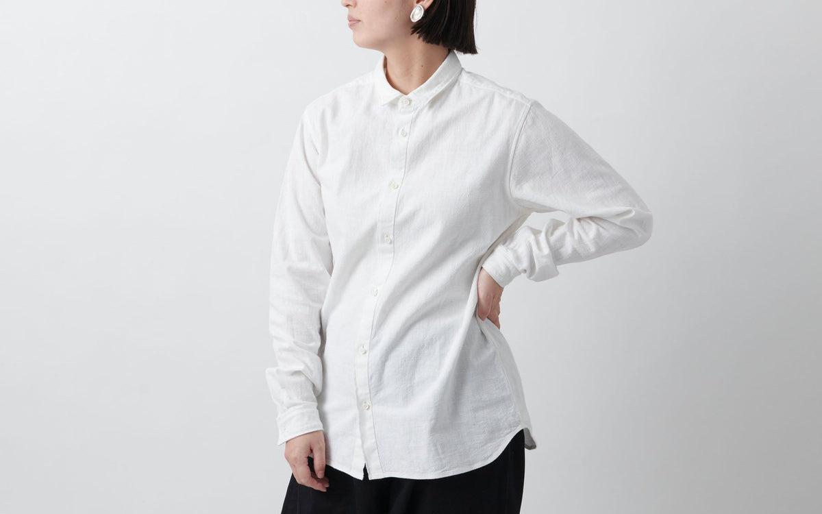 MITTAN / 岡崎木綿シャツ 黒 SH-62 / unisex