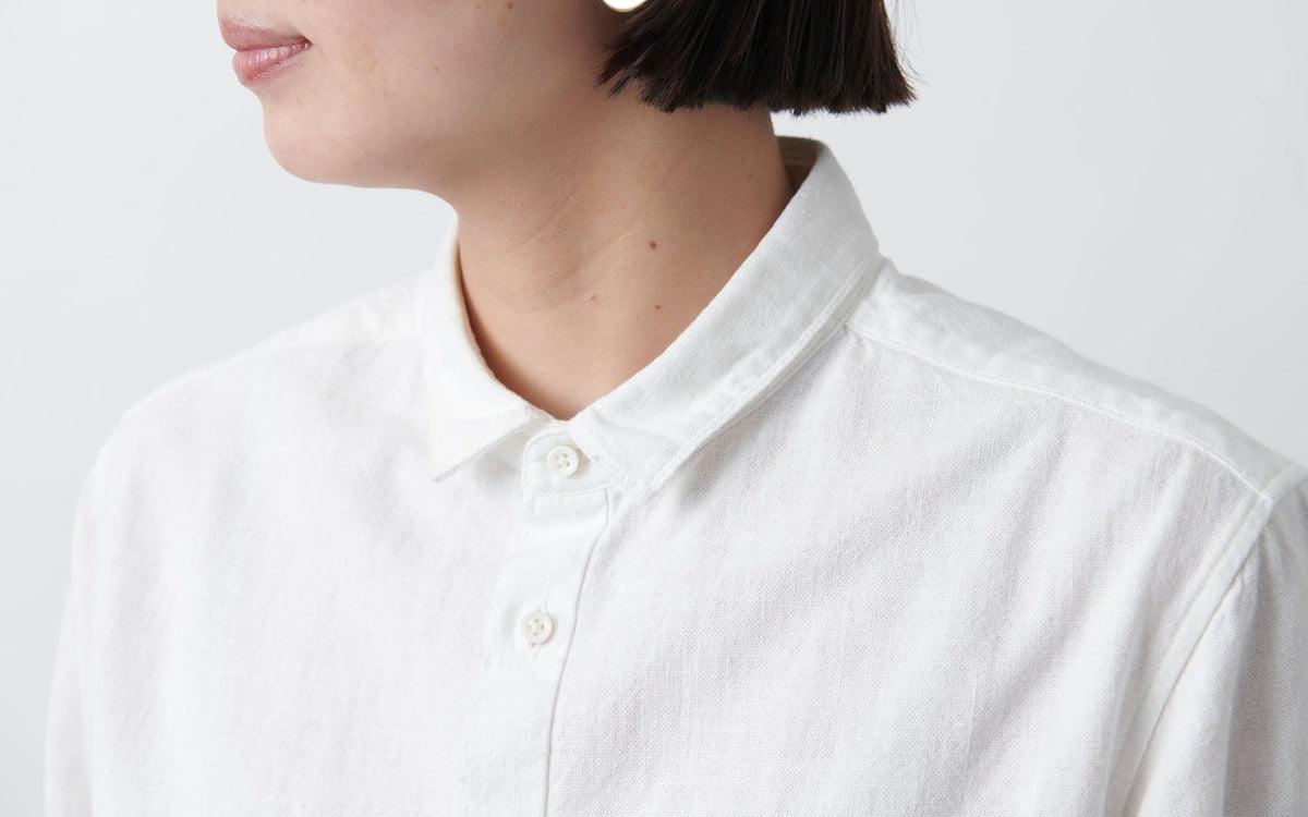 MITTAN / 岡崎木綿シャツ 黒 SH-62 / unisex