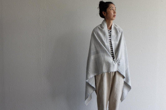 MITTAN / 絹掛け布 小 薄灰 SC-45