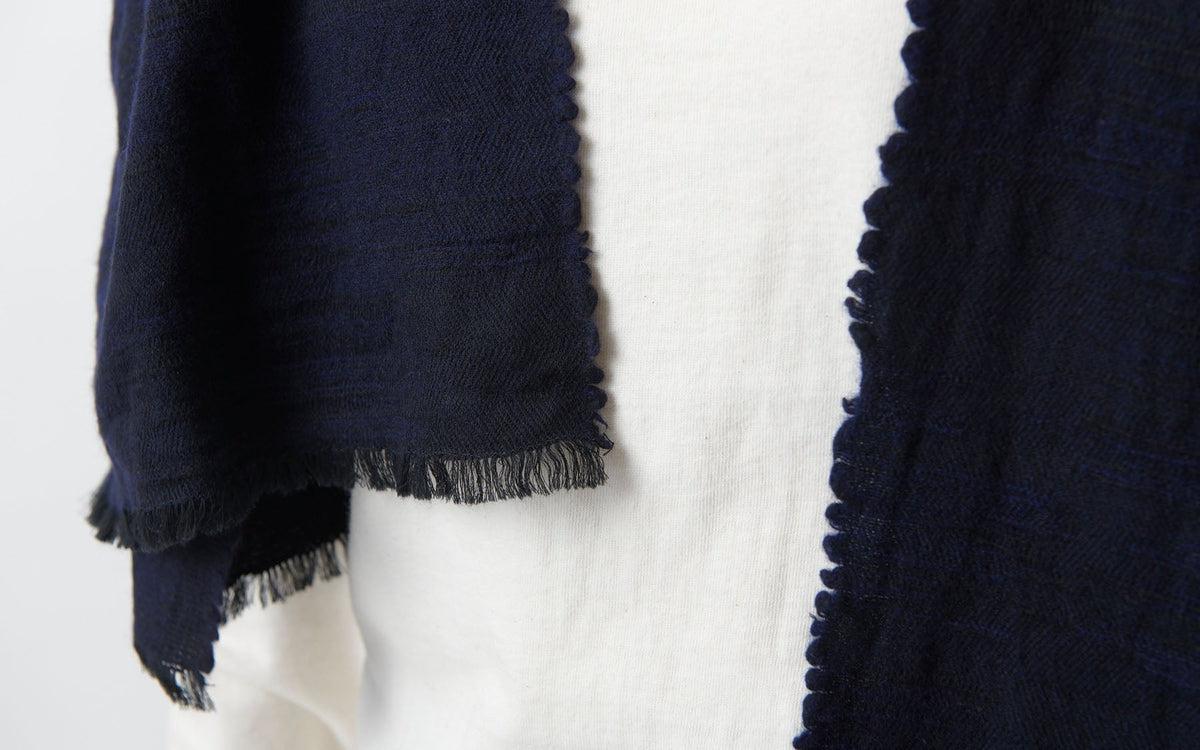 MITTAN / 毛布2 小 紺茶 SC-19 / unisex