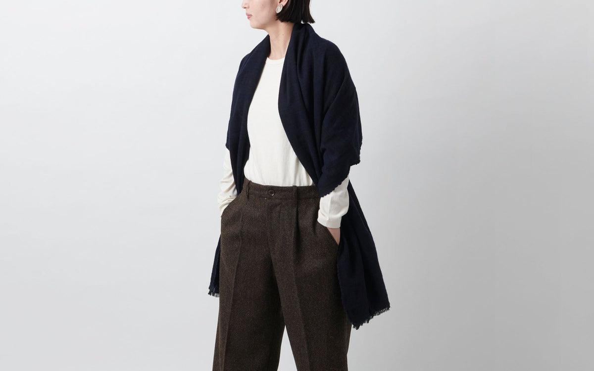 MITTAN / 毛布2 小 濃紺 SC-19 / unisex