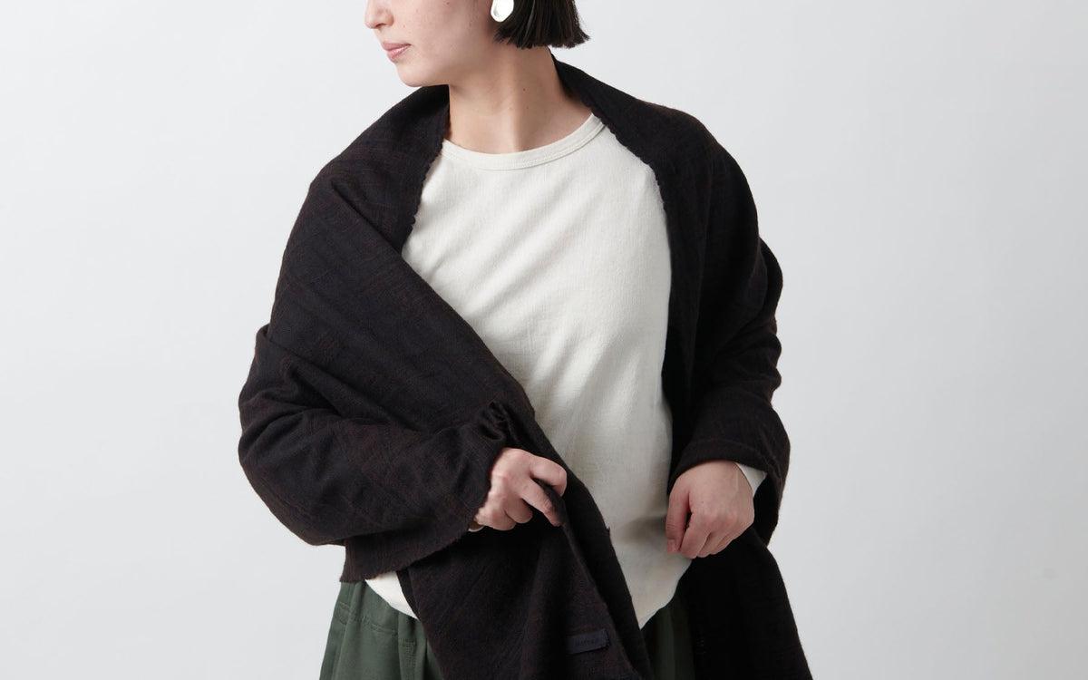MITTAN / 毛布2 小 こげ茶 SC-19 / unisex