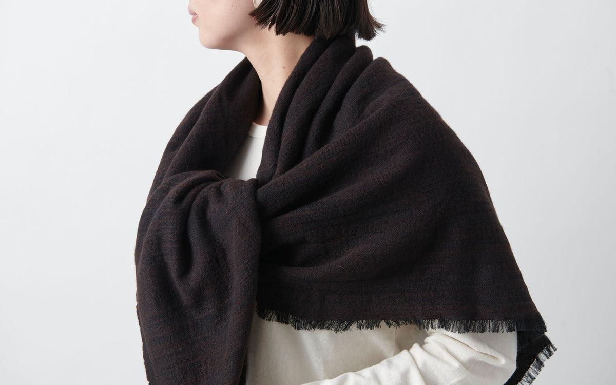 MITTAN / 毛布2 中 薄灰 SC-20 / unisex