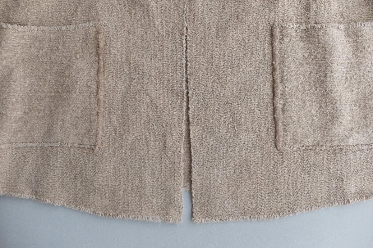 MITTAN / OCガラ紡ロングジャケット 胡桃 JK-03C / unisex