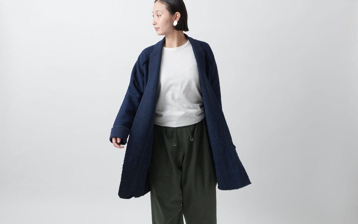 MITTAN / OCガラ紡ロングジャケット 胡桃 JK-03C / unisex