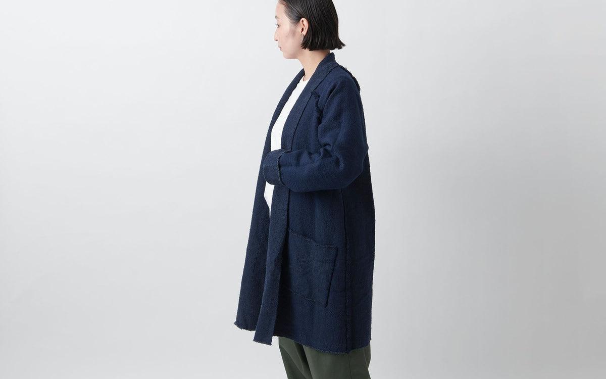MITTAN / OCガラ紡ロングジャケット 胡桃 JK-03C / unisex