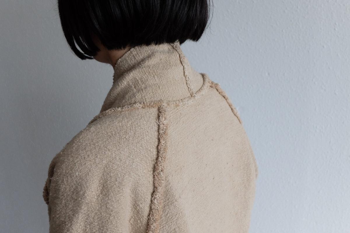 MITTAN / OCガラ紡ロングジャケット 胡桃 JK-03C / unisex