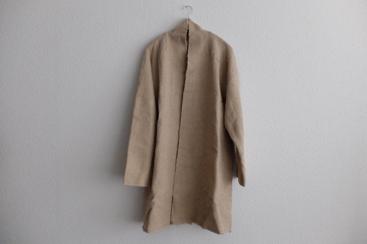 MITTAN / OCガラ紡ロングジャケット 胡桃 JK-03C / unisex