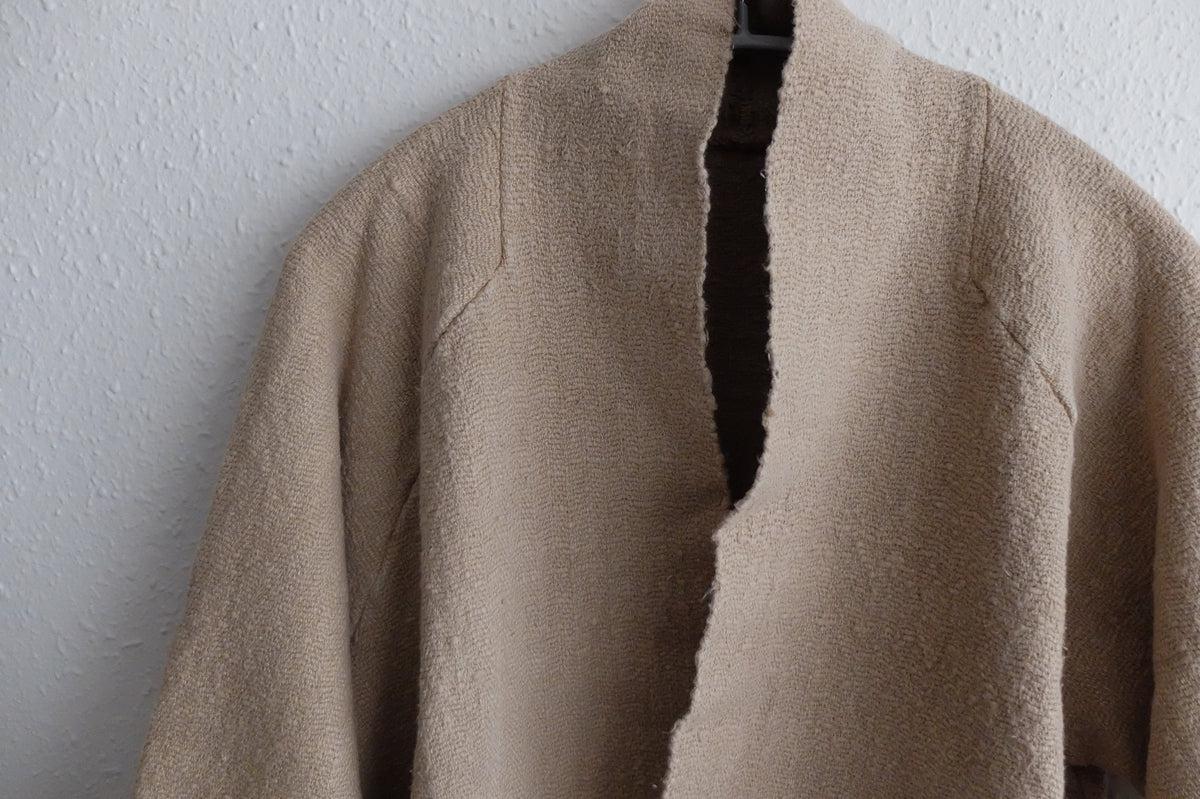 MITTAN / OCガラ紡ロングジャケット 胡桃 JK-03C / unisex