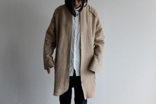 MITTAN / OCガラ紡ロングジャケット 胡桃 JK-03C / unisex