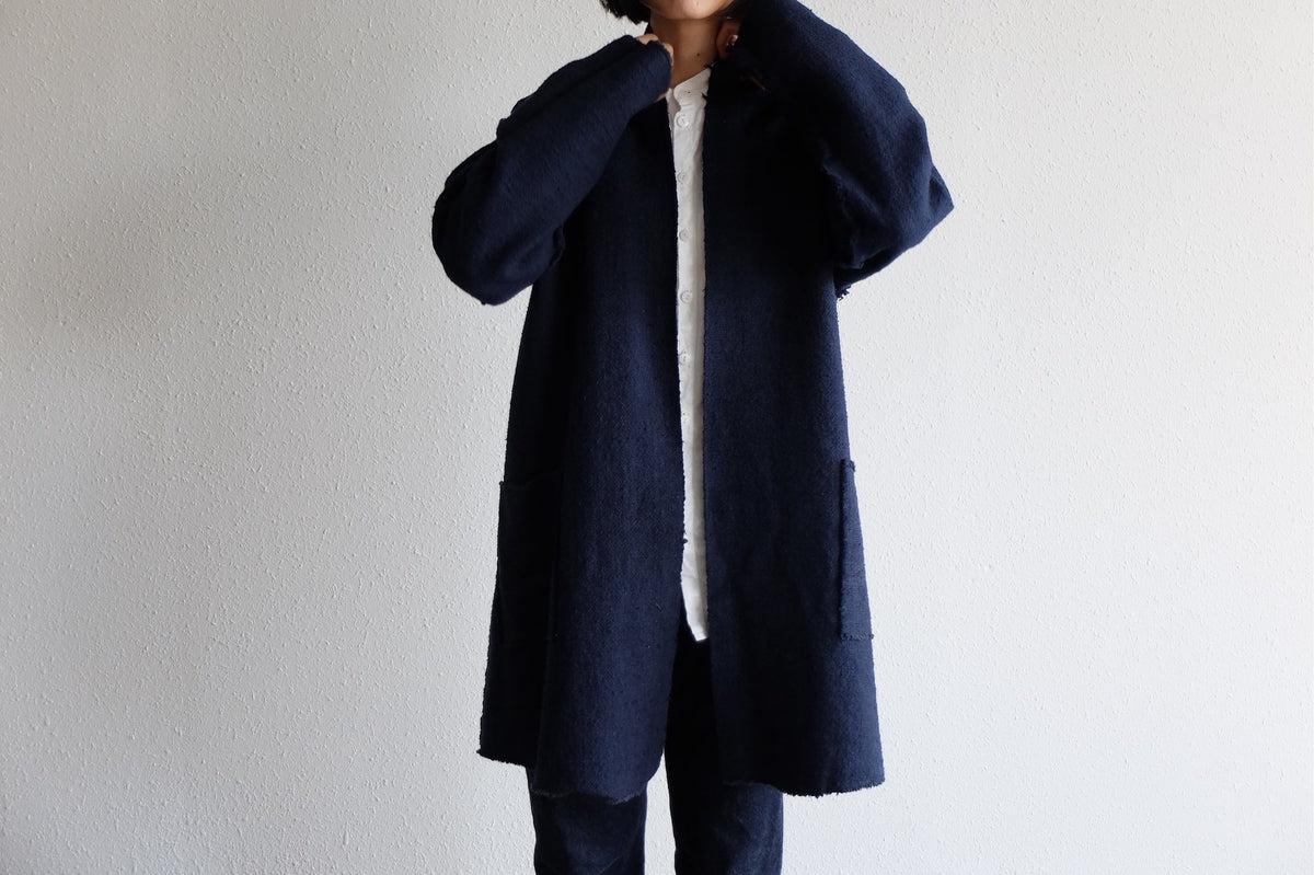 MITTAN / OCガラ紡ロングジャケット 濃紺 JK-03C / unisex