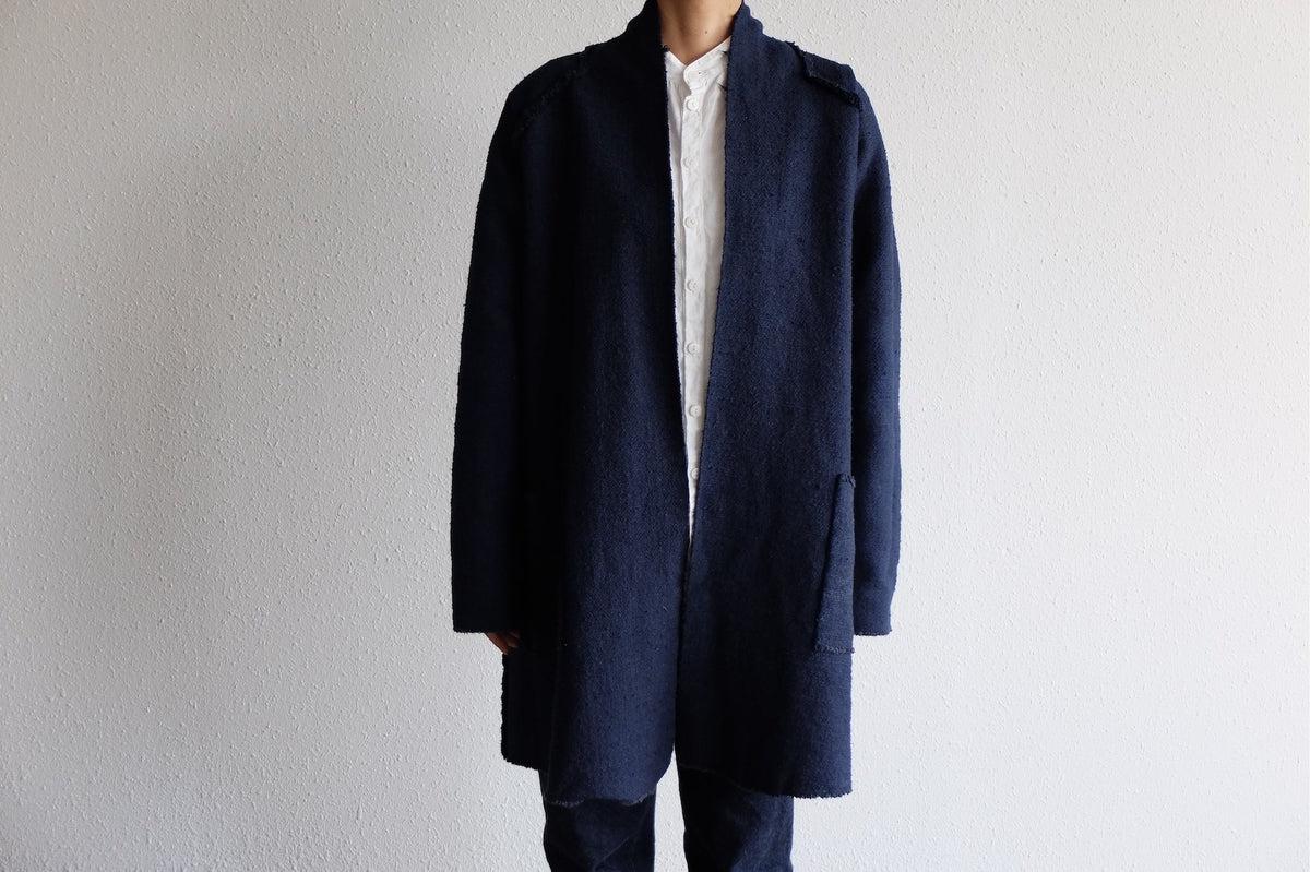 MITTAN / OCガラ紡ロングジャケット 濃紺 JK-03C / unisex