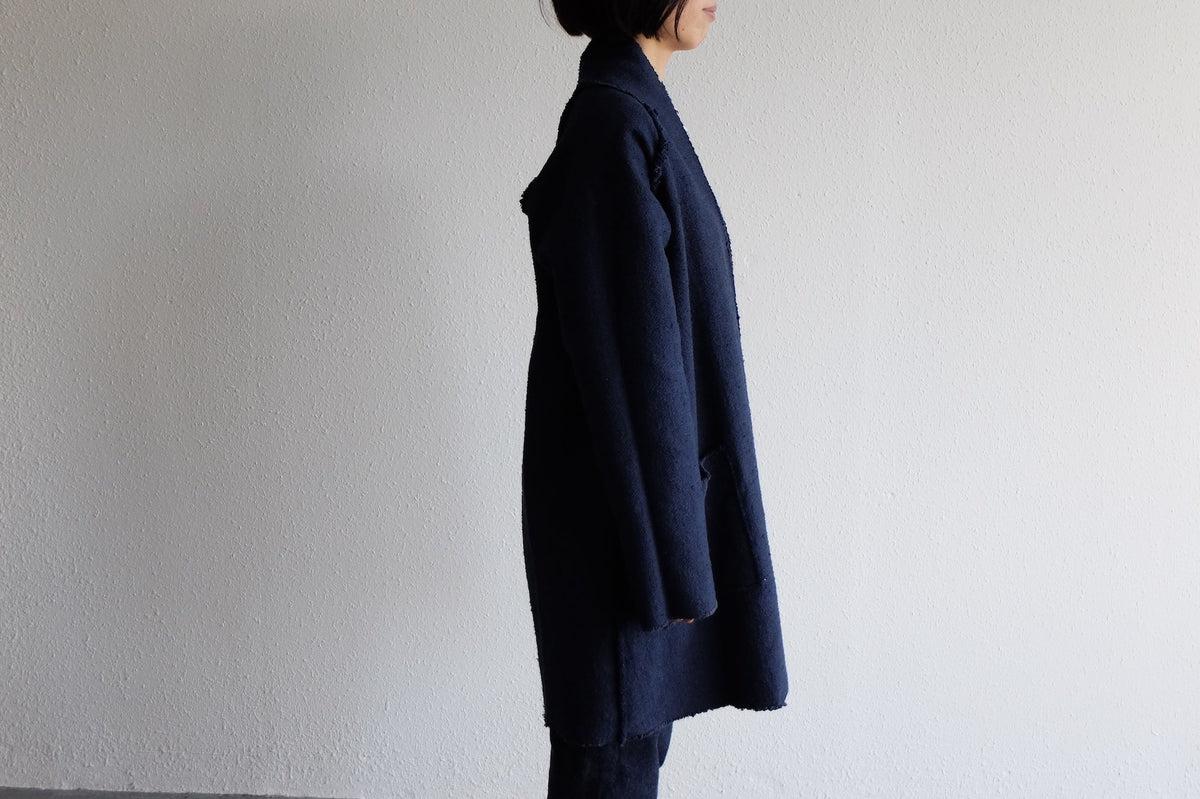 MITTAN / OCガラ紡ロングジャケット 濃紺 JK-03C / unisex
