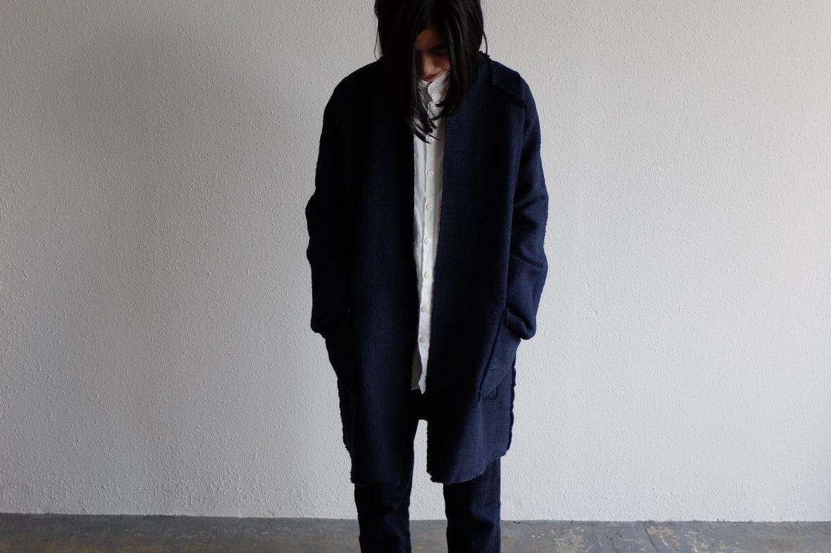 MITTAN / OCガラ紡ロングジャケット 濃紺 JK-03C / unisex