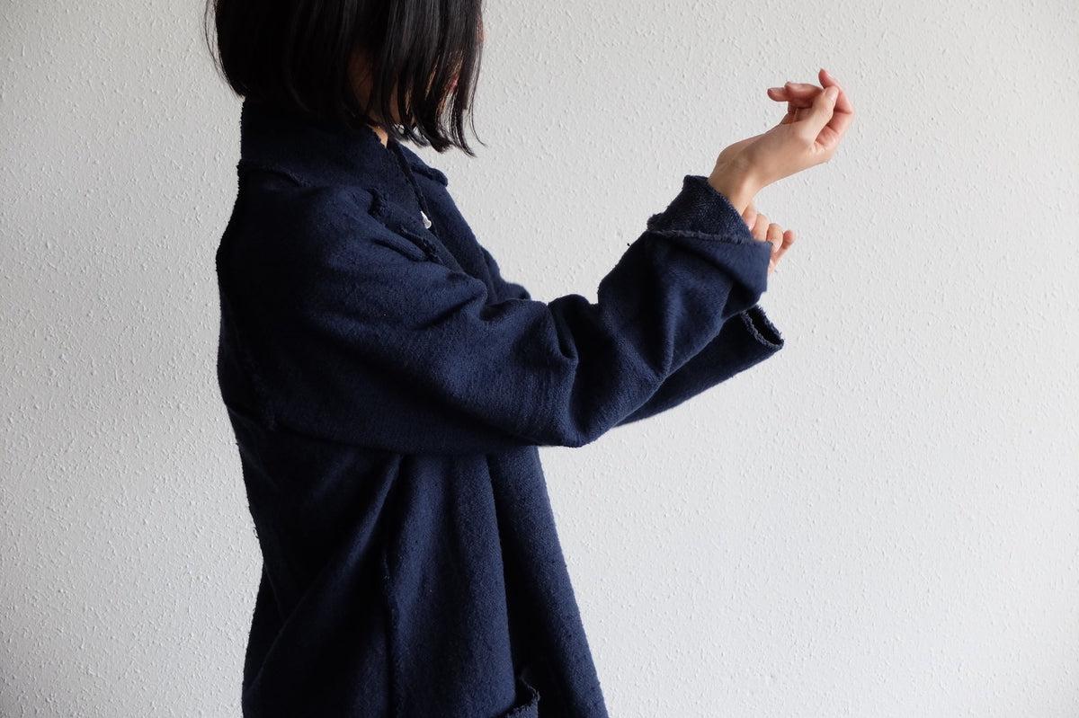 MITTAN / OCガラ紡ロングジャケット 濃紺 JK-03C / unisex