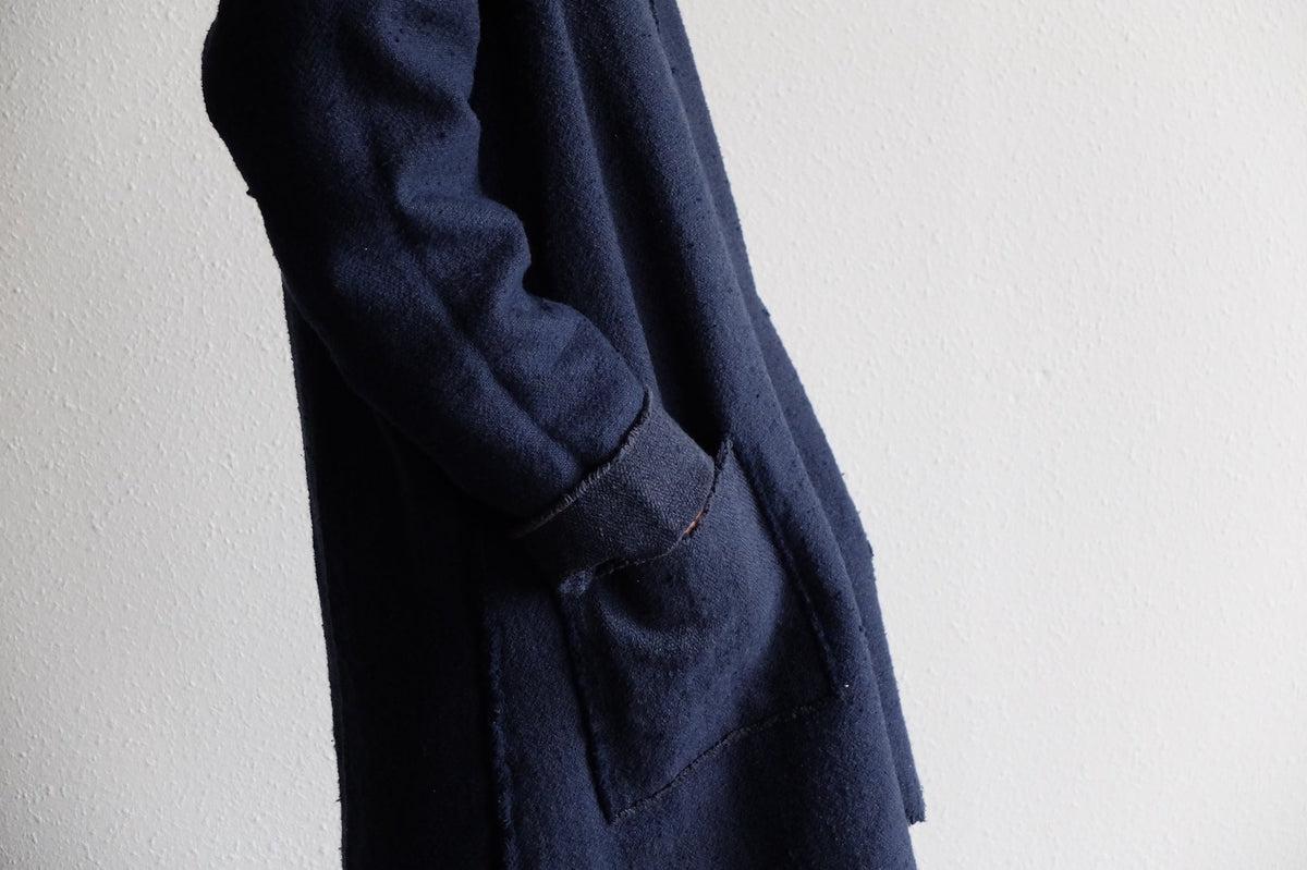 MITTAN / OCガラ紡ロングジャケット 濃紺 JK-03C / unisex