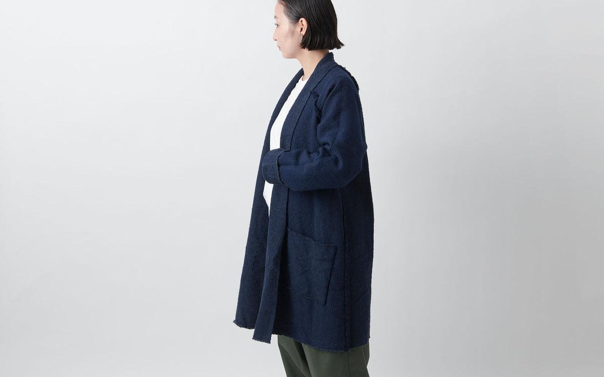 MITTAN / OCガラ紡ロングジャケット 濃紺 JK-03C / unisex