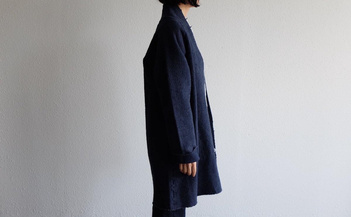 MITTAN / OCガラ紡ロングジャケット 濃紺 JK-03C / unisex